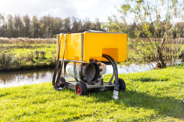 Mobiele overstromingssystemen waterpomp