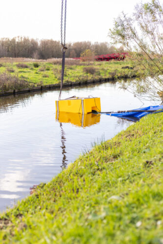 Mobiele overstromingssystemen waterpomp