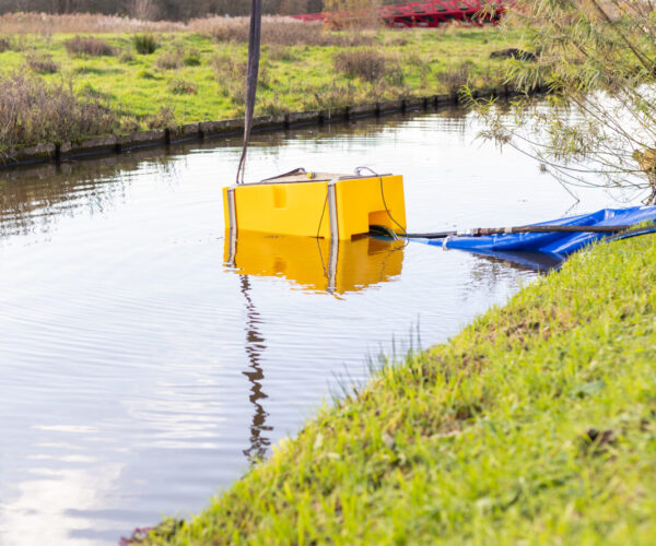 Mobiele overstromingssystemen waterpomp