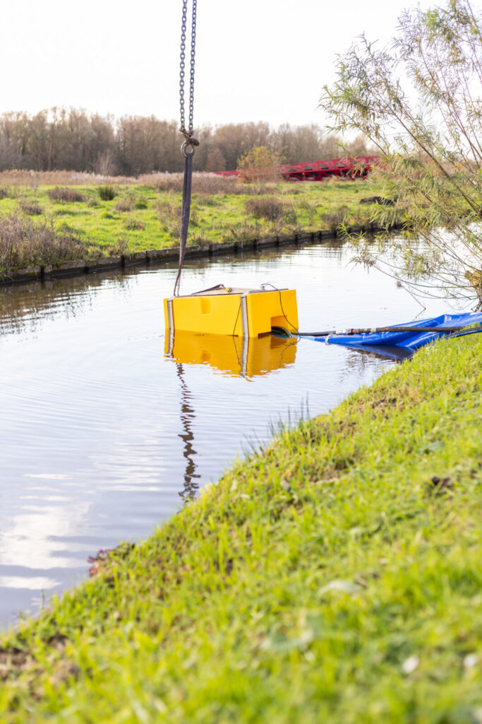 Mobiele overstromingssystemen waterpomp