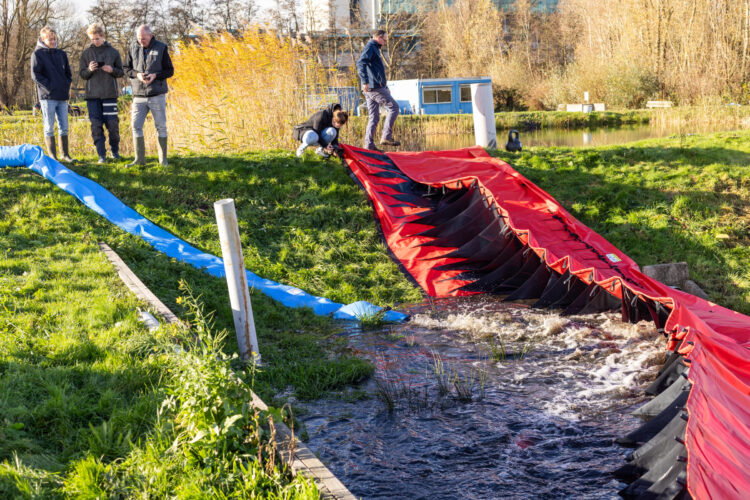 Mobiele overstromingssystemen waterpomp