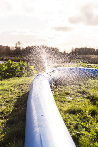 Mobiele overstromingssystemen waterpomp